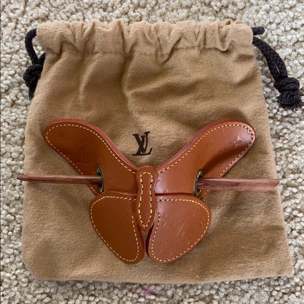 Louis Vuitton Butterfly Hair Accessory